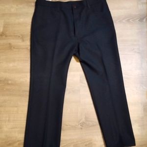 Levi's 517 Boot Cut 100% Polyester Black Pants Size 40 x 29